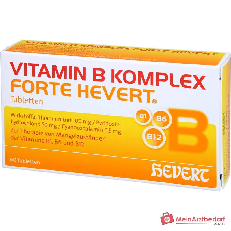 Hevert Vitamin B Komplex forte Tabletten, 60 St.