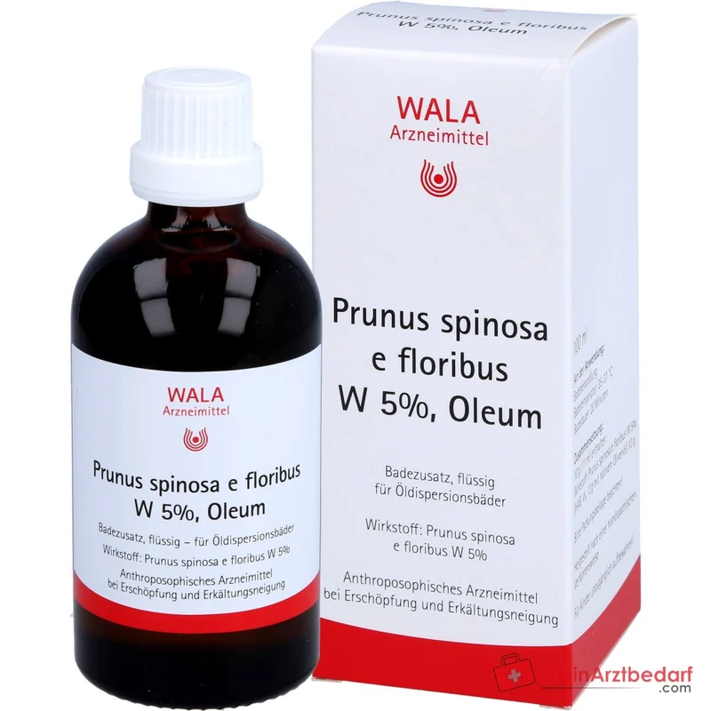 WALA Prunus spinosa e floribus Schlehdornblüten Badezusatz Öl, 100 ml