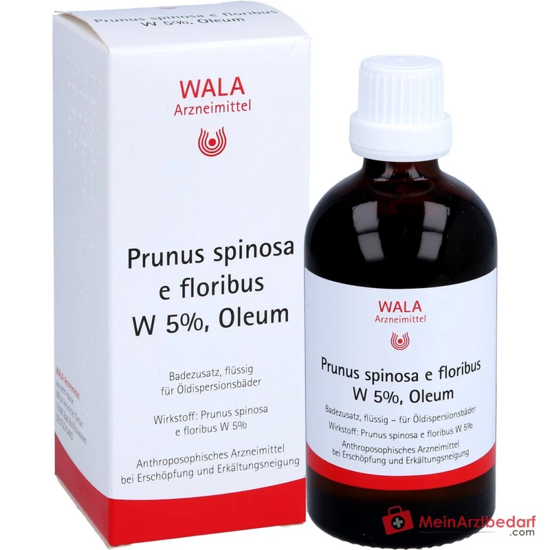 WALA Prunus spinosa e floribus Schlehdornblüten Badezusatz Öl, 100 ml