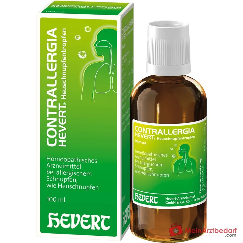Hevert Contrallergia Heuschnupfentropfen Mischung, 100 ml