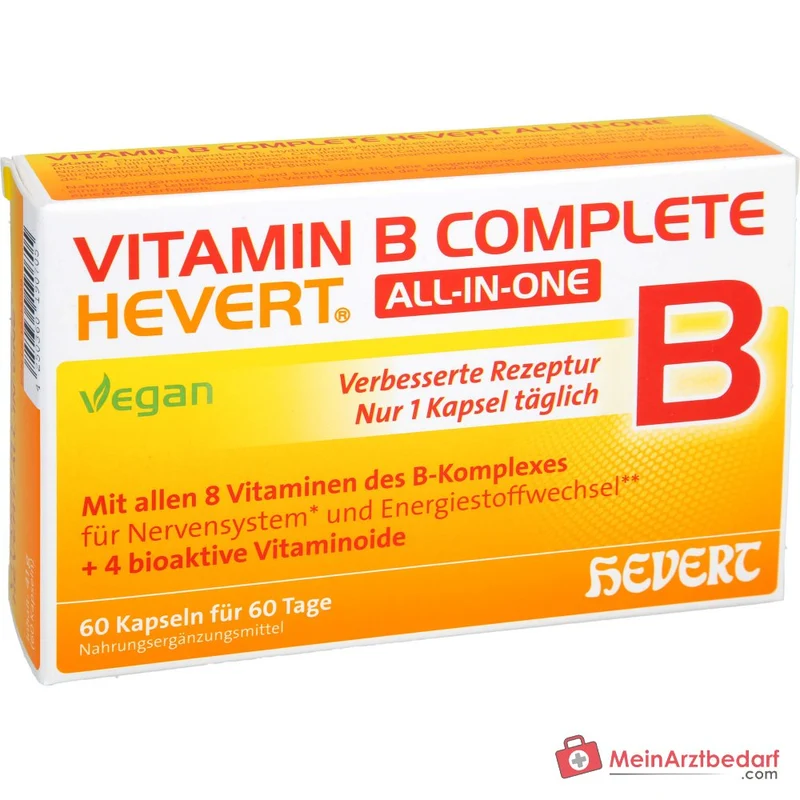 Hevert Vitamin B Complete All-in-One Kapseln, 60 St.
