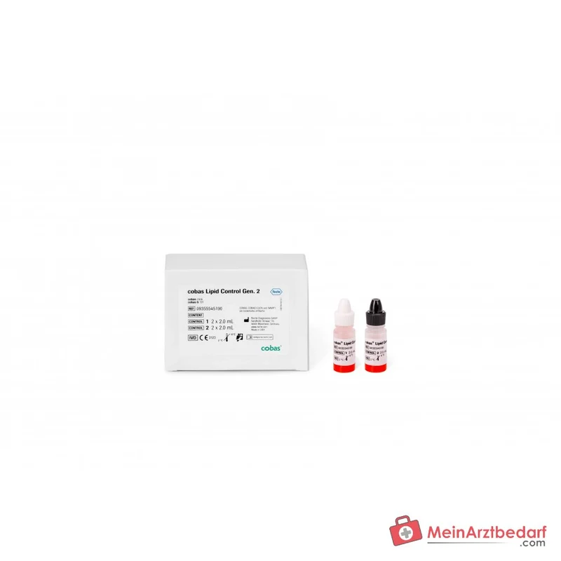 Roche cobas Lipid Control 4 x 2 ml für cobas click ud cobas b 101