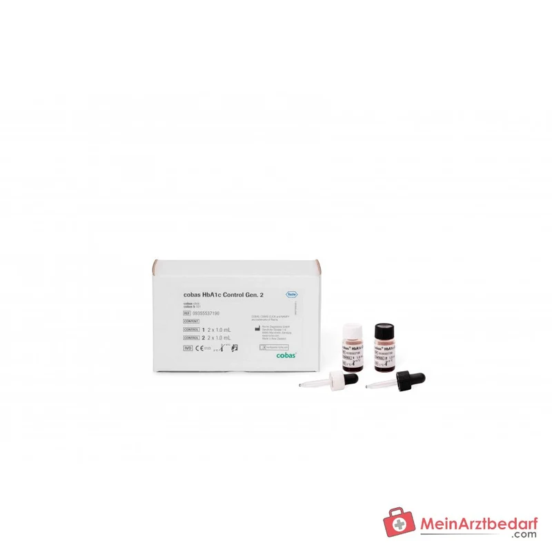 Roche cobas HbA1c Control 4 x 2 ml für cobas click und cobas b 101