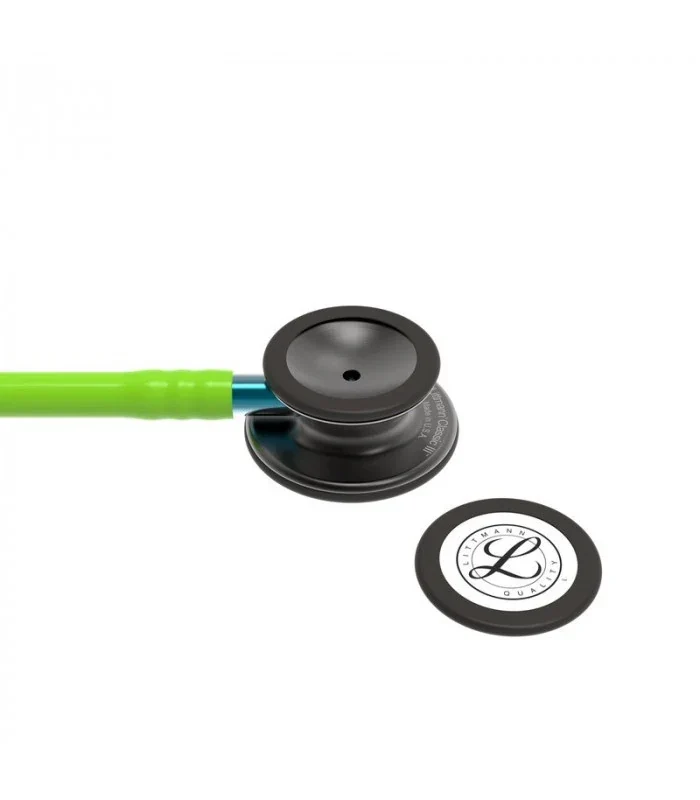 Littmann® Classic III Stethoscope - limoen - smoke - blauw