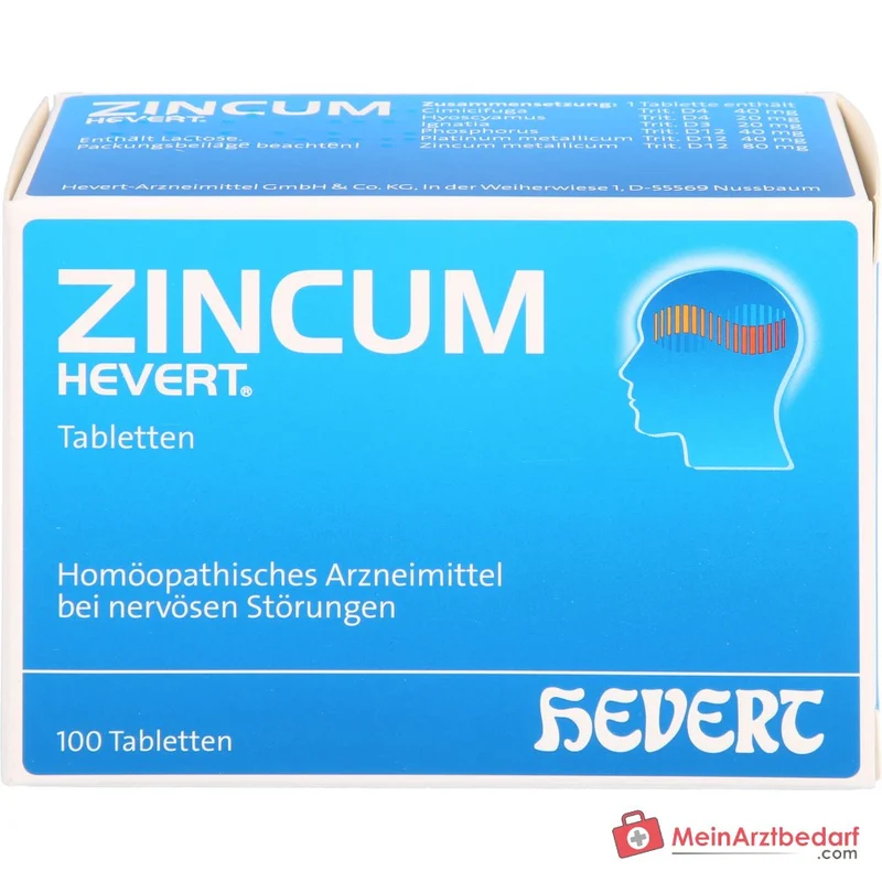 Hevert Zincum Tabletten, 100 St.