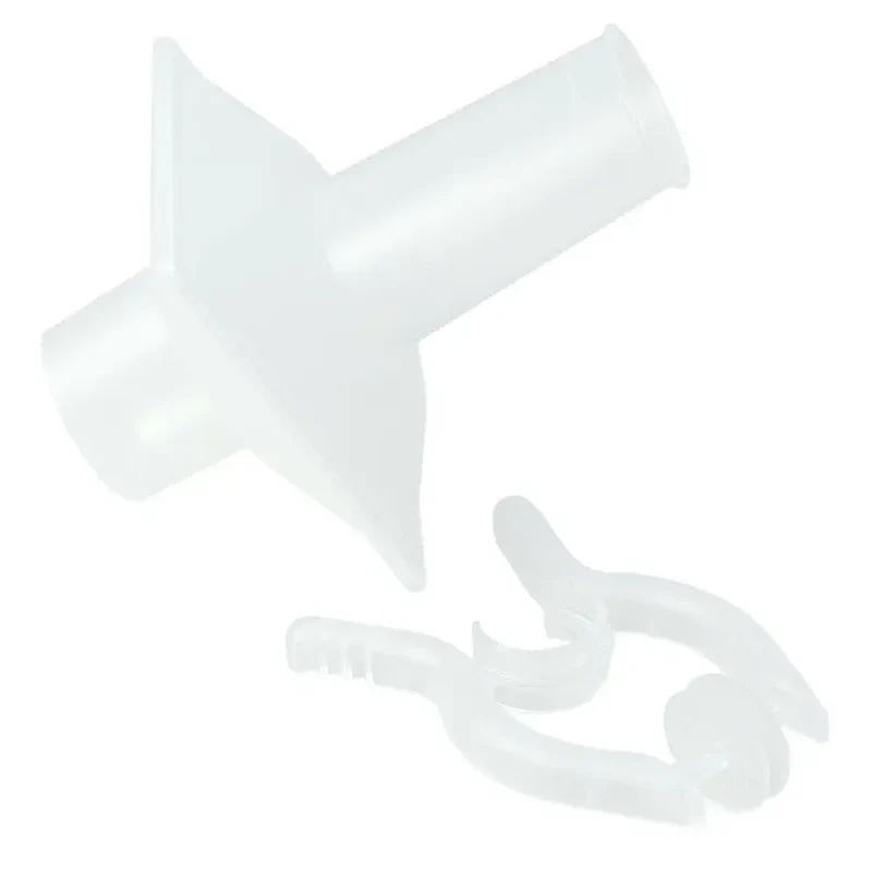 Vitalograph ECO BVF Mondstukken Ovaal met Bijtrand + Neusklem (Model 2820) 28553 – 75 Stuks