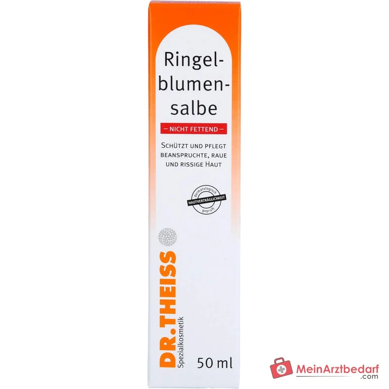 Dr. Theiss Ringelblumen-Salbe nicht fettend Calendula Officinalis Extrakt Salbe, 50 ml