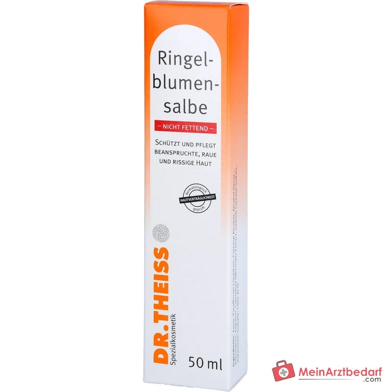 Dr. Theiss Ringelblumen-Salbe nicht fettend Calendula Officinalis Extrakt Salbe, 50 ml
