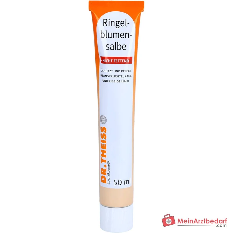 Dr. Theiss Ringelblumen-Salbe nicht fettend Calendula Officinalis Extrakt Salbe, 50 ml
