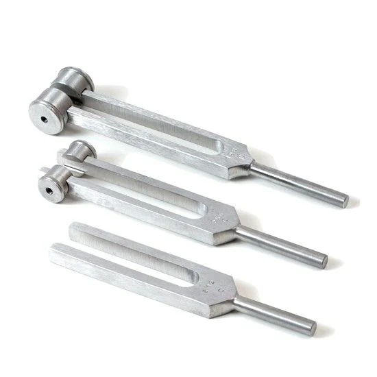 Stemvork 128 herz met demper