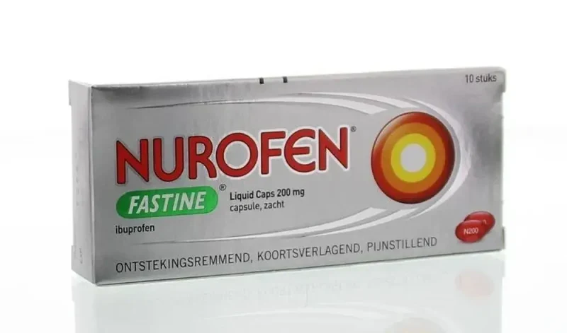 Nurofen Fastine liquid capsules 200 mg - 10 stuks