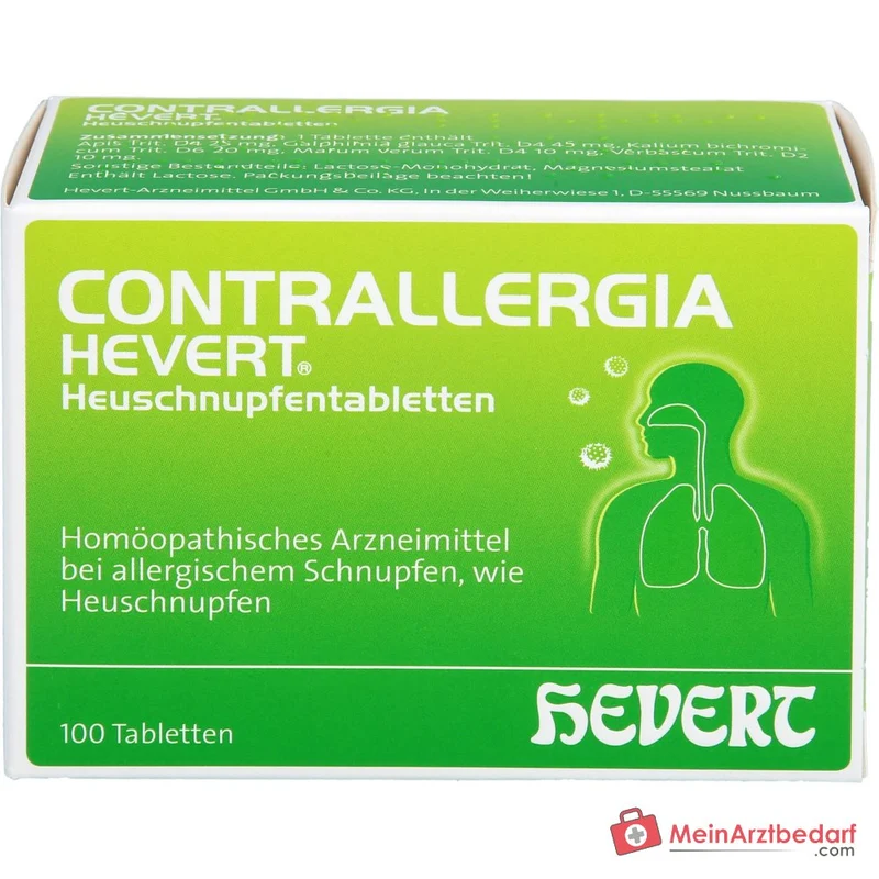 Hevert Contrallergia Heuschnupfentabletten, 100 St.