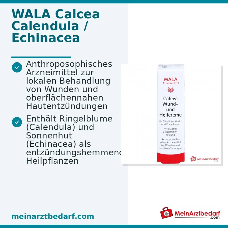 WALA Calcea Wund- und Heilcreme, 10 g