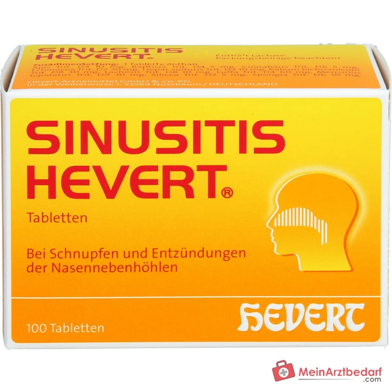 Hevert Sinusitis Tabletten, 100 St.