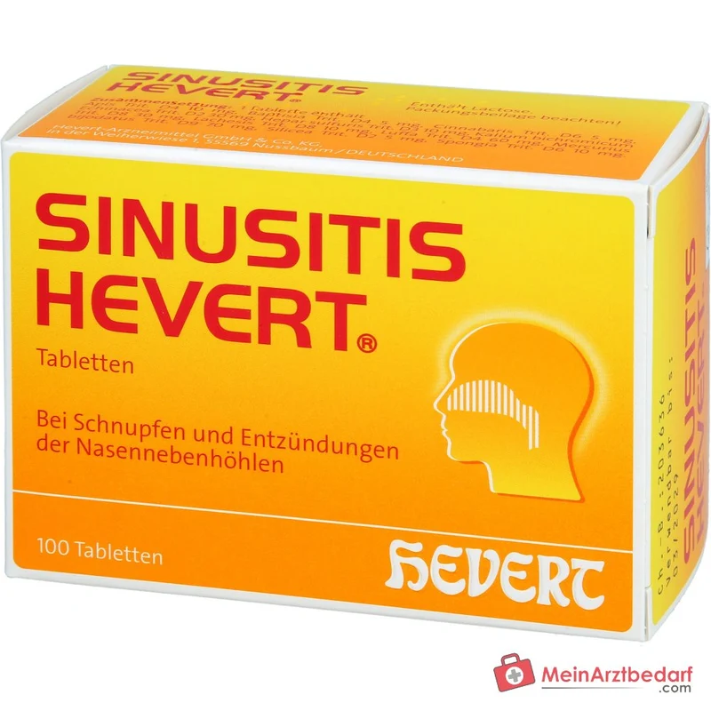 Hevert Sinusitis Tabletten, 100 St.