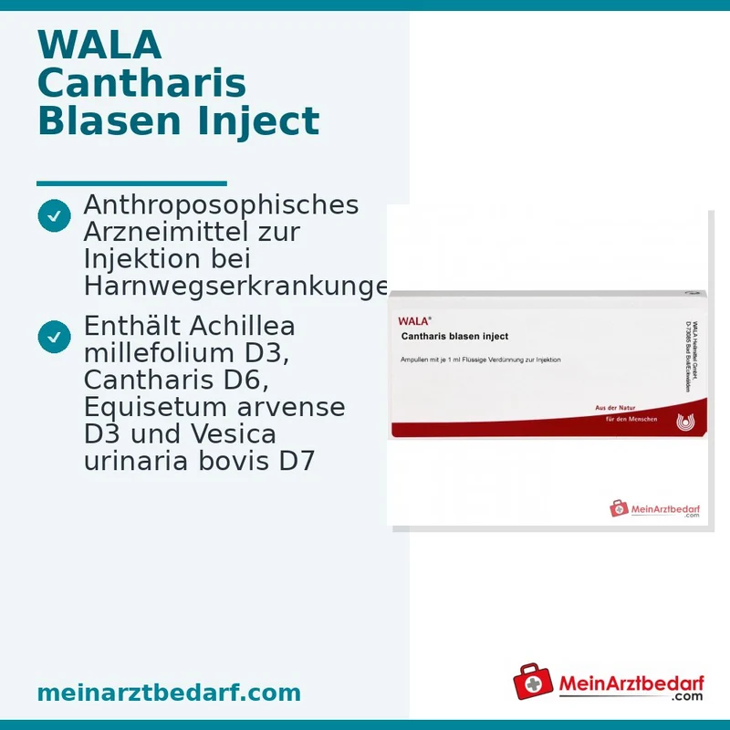 WALA Cantharis Blasen Inject Ampullen, 10 Stück