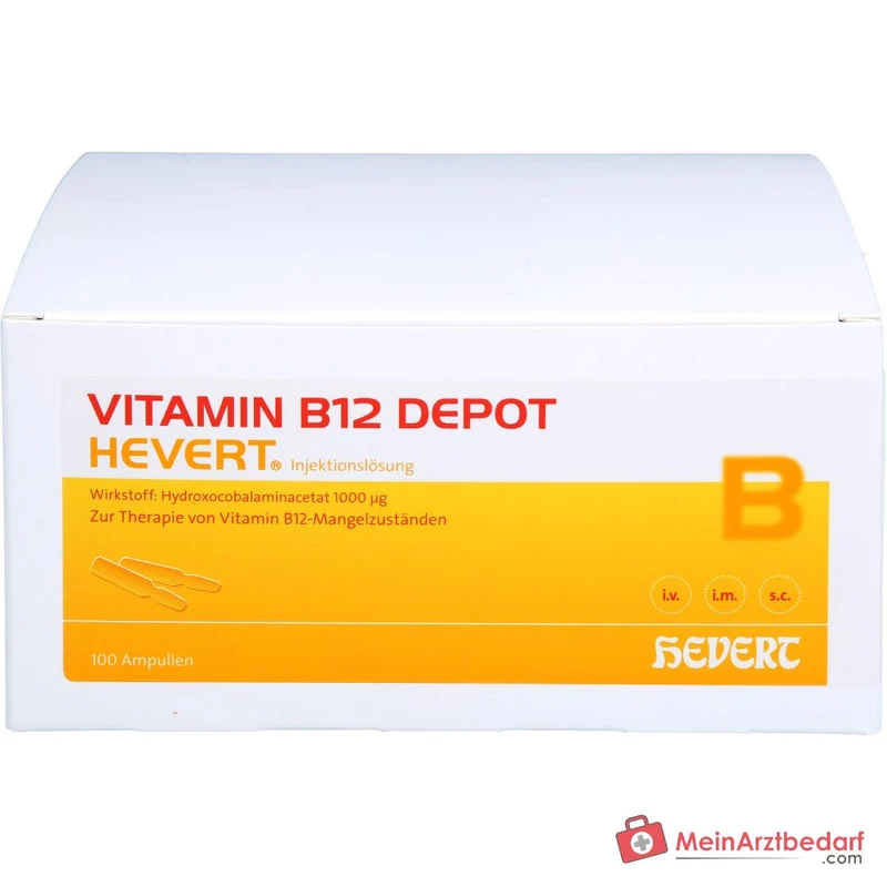 Hevert Vitamin B12 Depot, 100 Ampullen