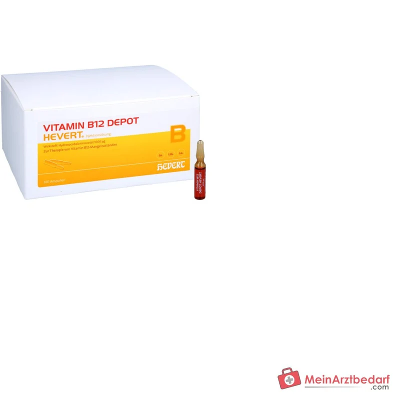 Hevert Vitamin B12 Depot, 100 Ampullen