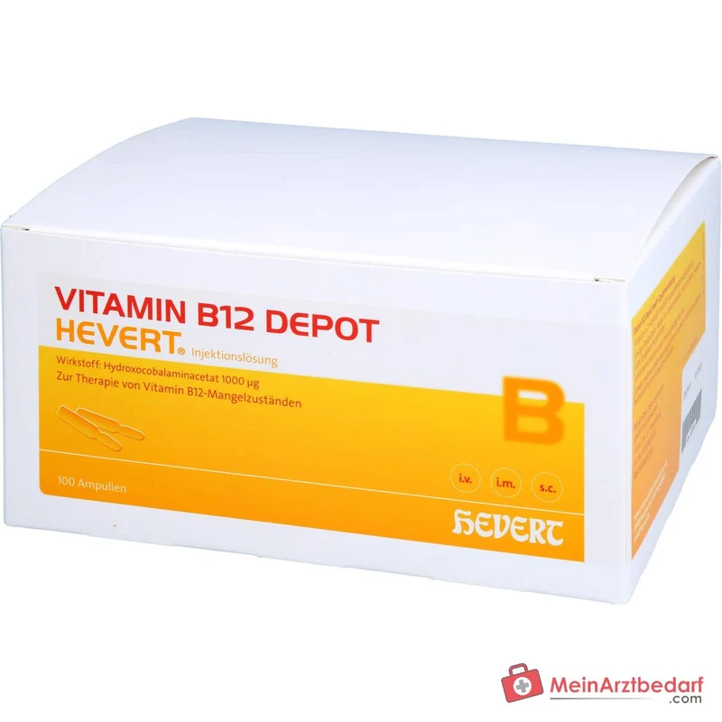 Hevert Vitamin B12 Depot, 100 Ampullen