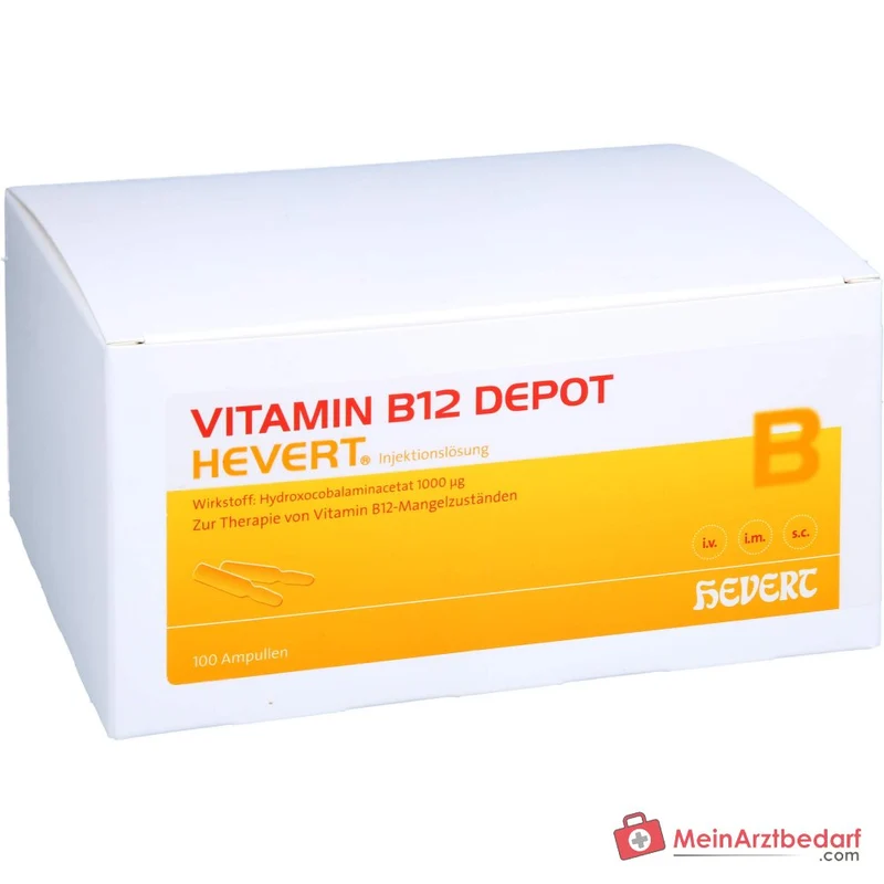 Hevert Vitamin B12 Depot, 100 Ampullen