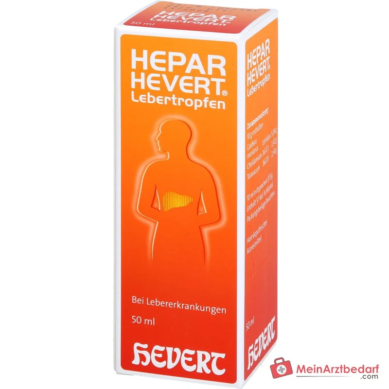 Hevert Hepar Hevert Lebertropfen, 50 ml