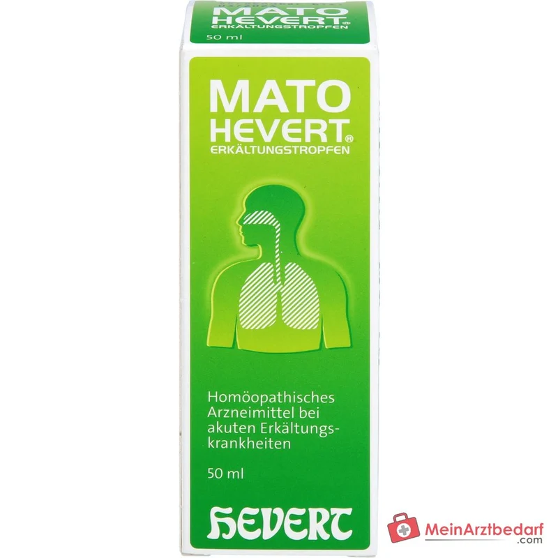 Hevert Mato Hevert Erkältungstropfen Tropfen, 50 ml