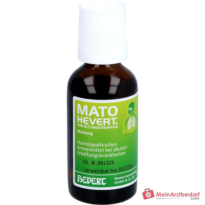 Hevert Mato Hevert Erkältungstropfen Tropfen, 50 ml