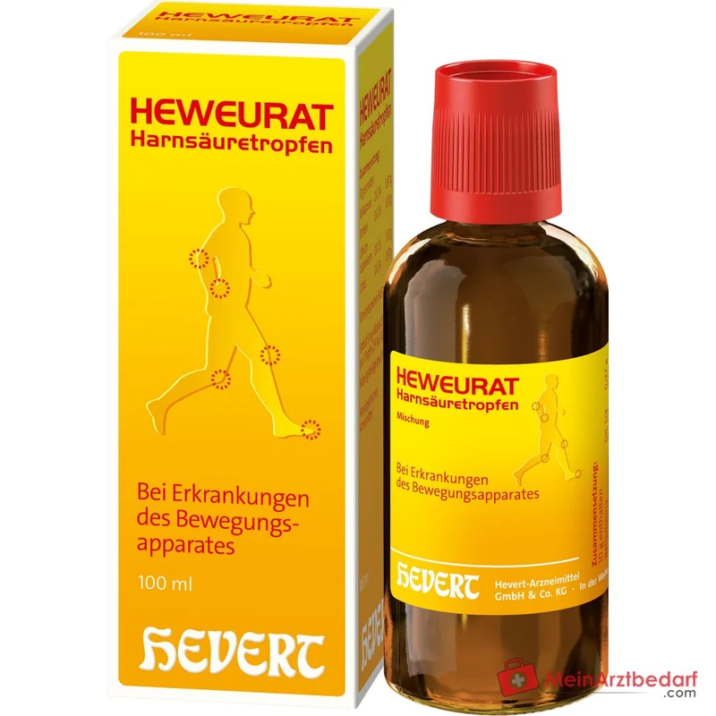 Hevert Heweurat Harnsäuretropfen, 100 ml