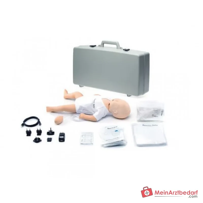 Laerdal Resusci Baby QCPR Reanimationspuppe mit Standardkopf, Ganzkörpermodell 3 Monate Säugling