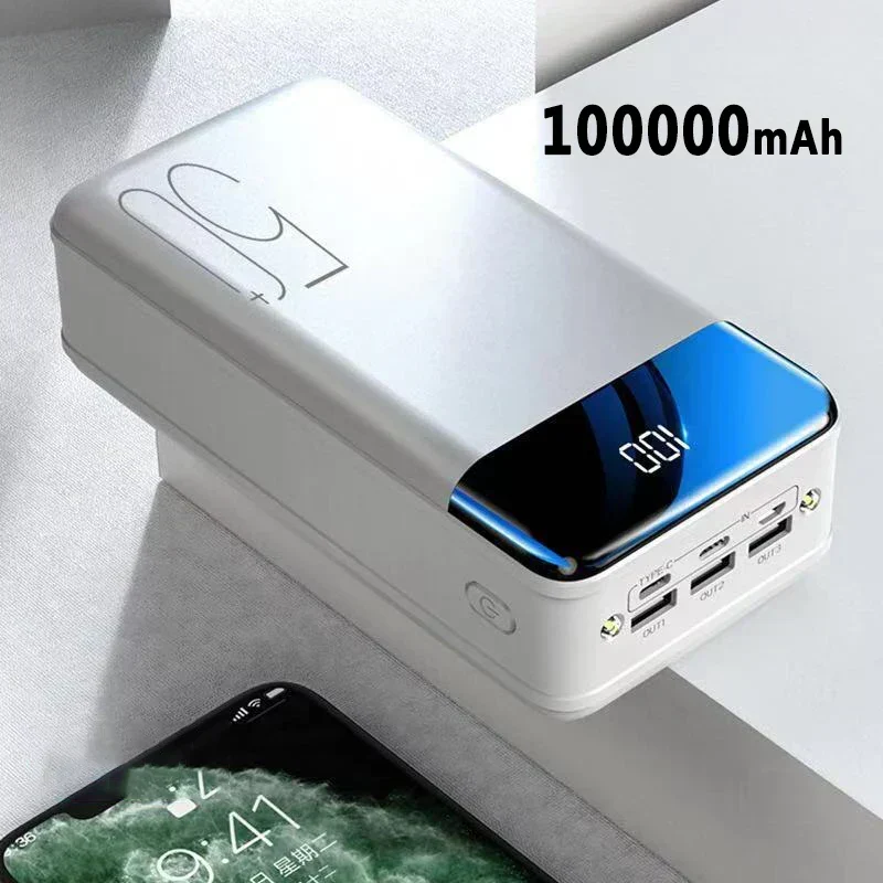 30.000mAh Power Bank - Super Schnelles Laden