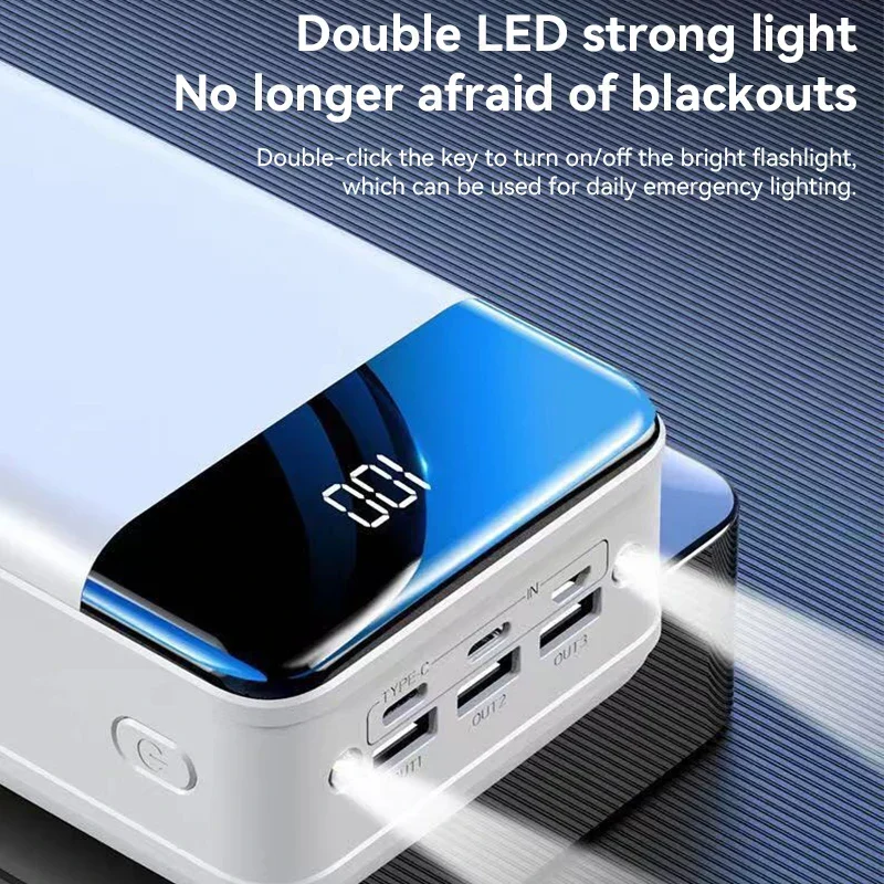 30.000mAh Power Bank - Super Schnelles Laden