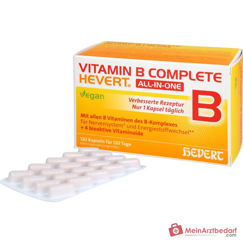 Hevert Vitamin B Complete All-in-One Kapseln, 120 St.