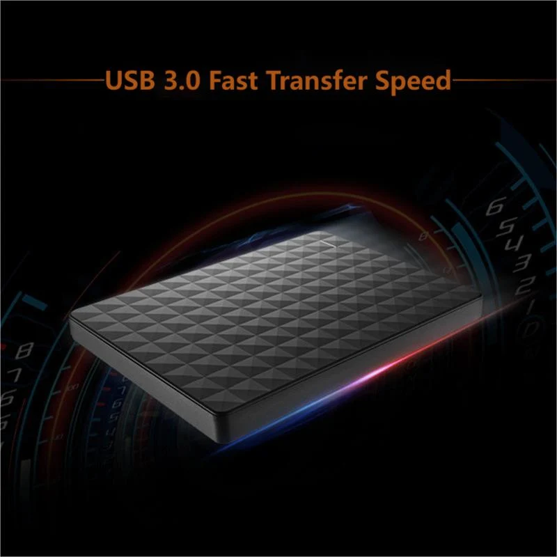 Ultradünne Tragbare Festplatte 10TB - Große Kapazität & USB 3.0