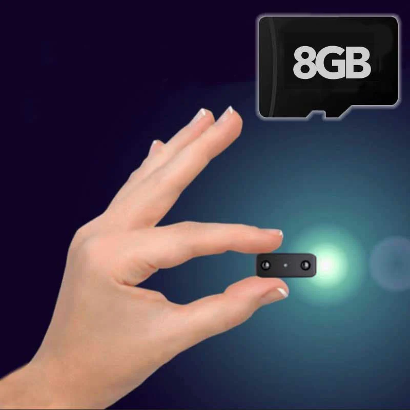 Drahtlose Mini HD Kamera mit Audio & Nachtsicht