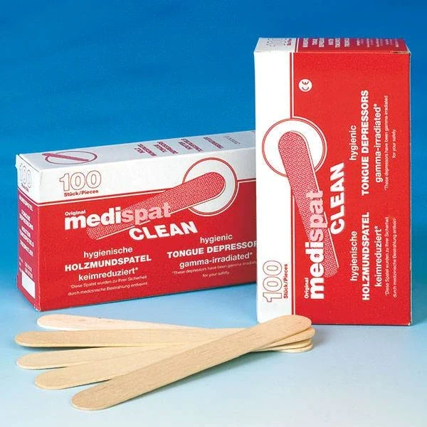 Medispat houten tongspatels 100 stuks