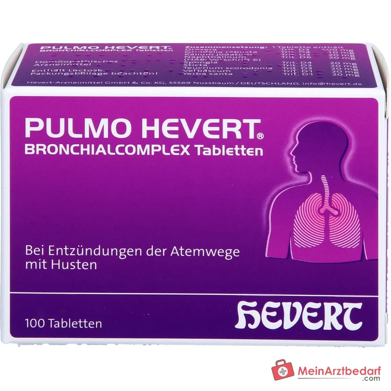 Hevert Pulmo Bronchialcomplex Tabletten, 40 St.