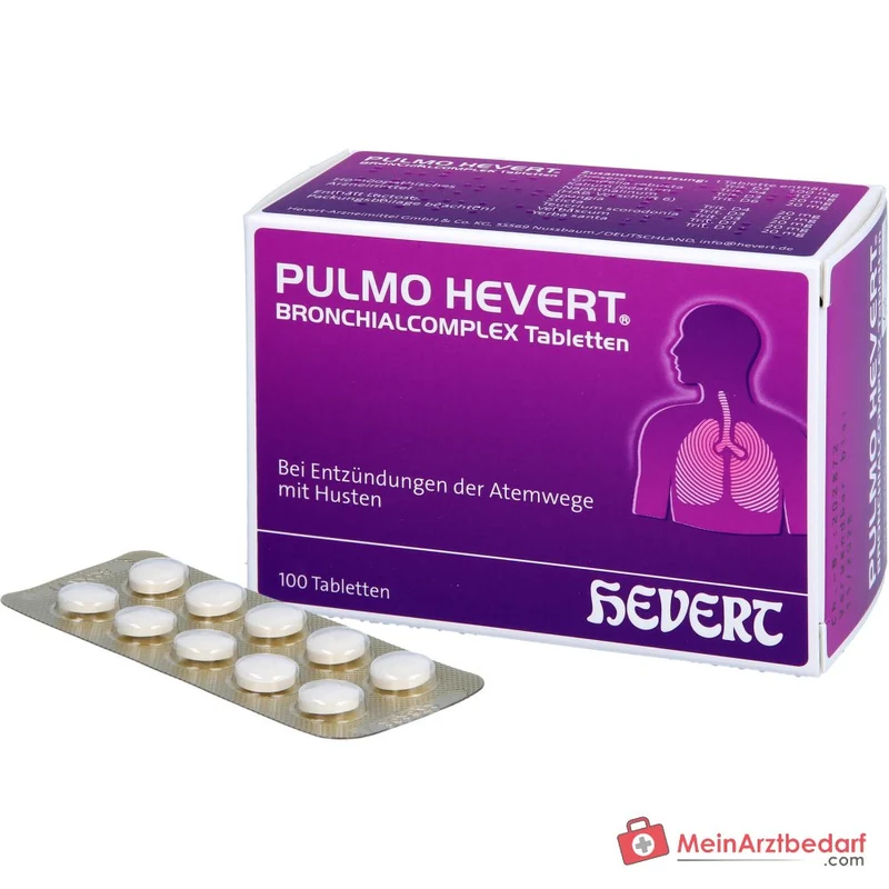Hevert Pulmo Bronchialcomplex Tabletten, 40 St.