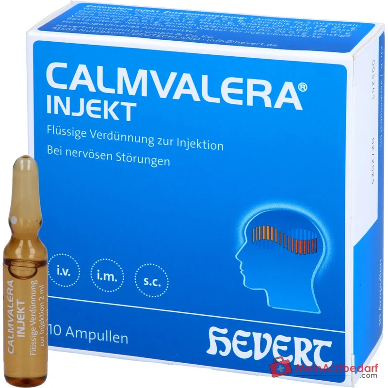 Hevert Calmvalera Injekt, 10 Ampullen