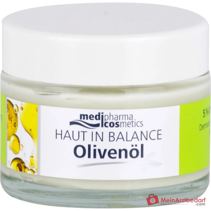 medipharma cosmetics Haut in Balance Olivenöl Dermatologische Gesichtspflege Creme, 50 ml