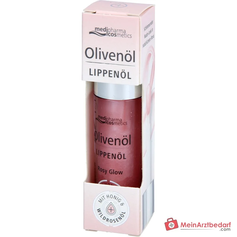 Dr. Theiss Olivenöl Lippenöl Rosy Glow, 4 ml