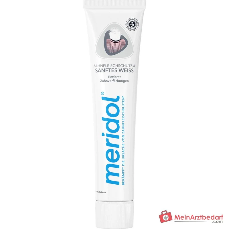 meridol Zahnfleischschutz Sanftes Weiß Zahnpasta, 75 ml