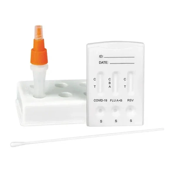 Cleartest SARS-CoV-2/Influenza A+B/RSV Antigeen Combo Sneltest - 10 stuks
