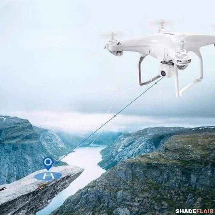 Professionelle wasserdichte Drohne mit 3D-Tracking