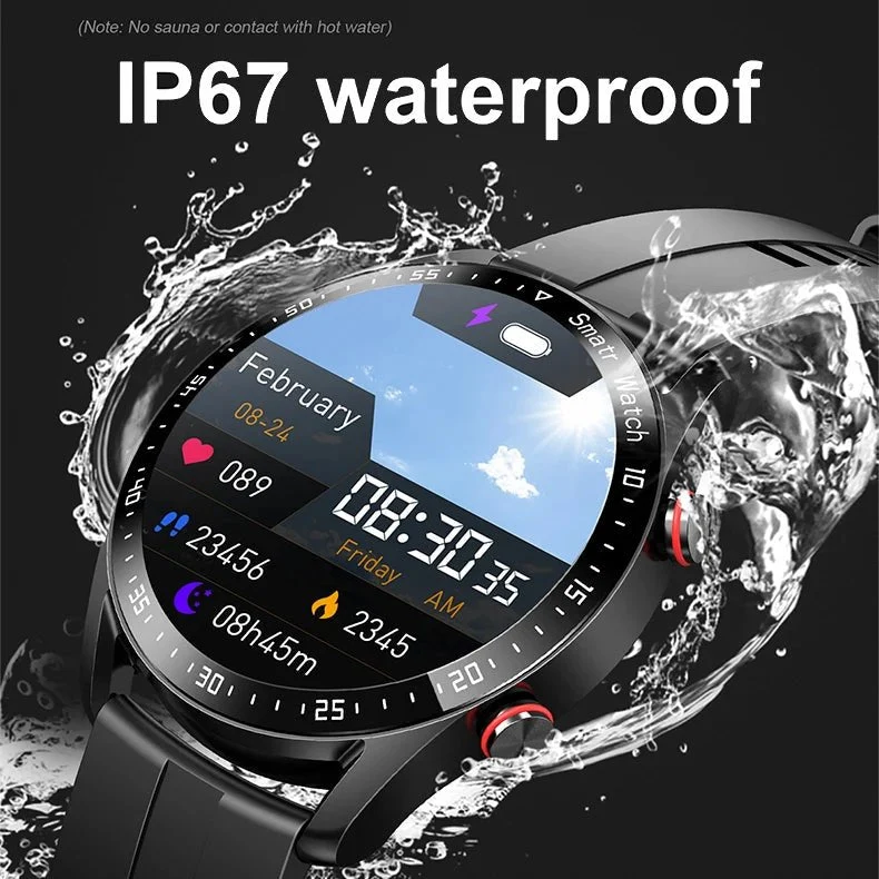 GlucoseGuard Smartwatch - Schmerzfreie Glukosemessung & Gesundheit