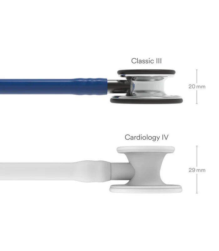 Littmann® Classic III Stethoscope - marine blauw - mirror - smoke