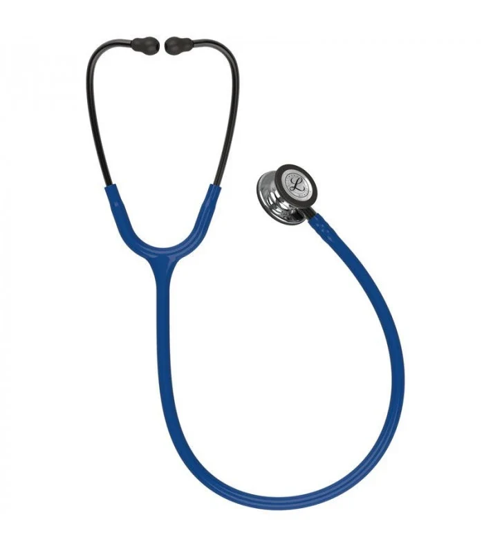 Littmann® Classic III Stethoscope - marine blauw - mirror - smoke