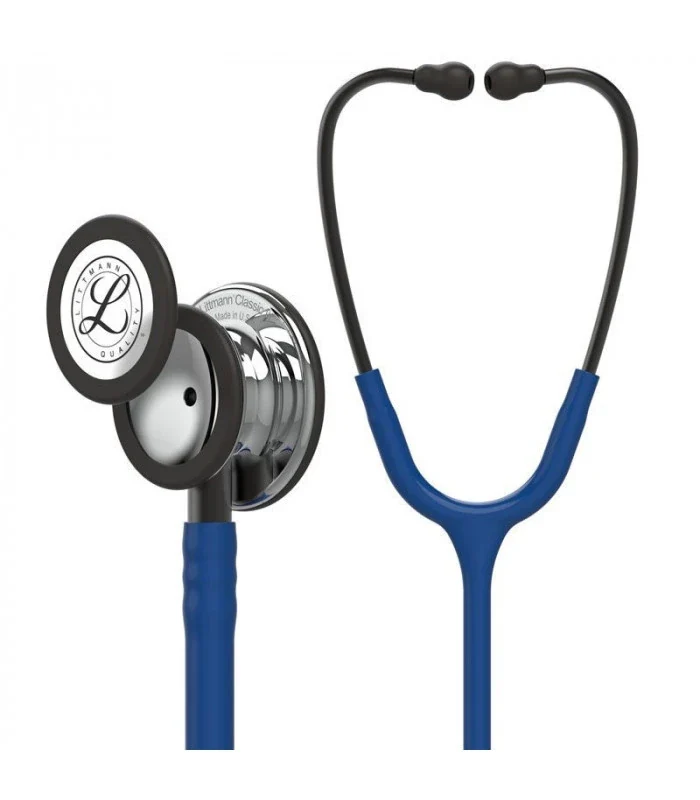 Littmann® Classic III Stethoscope - marine blauw - mirror - smoke