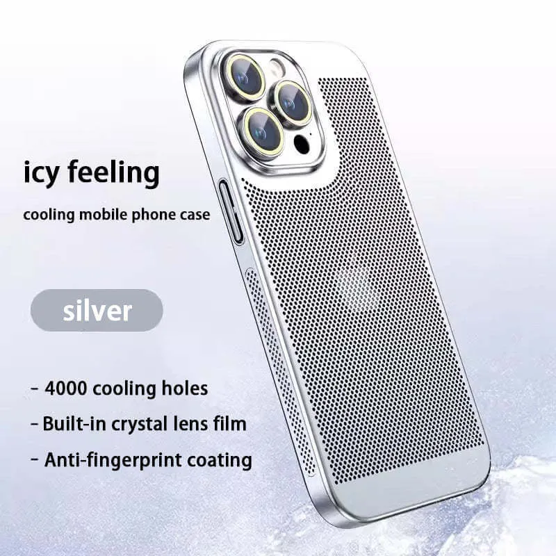 Elektroplattierung Wärmeableitendes iPhone-Hülle