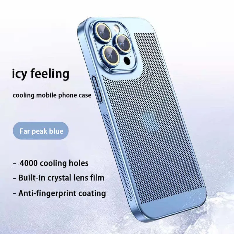 Elektroplattierung Wärmeableitendes iPhone-Hülle