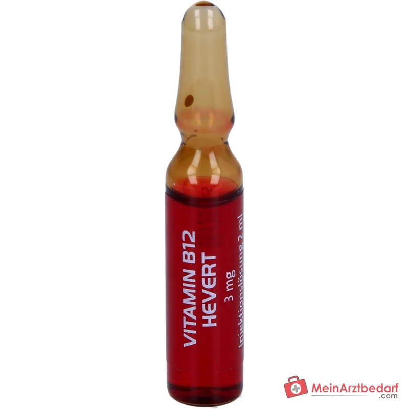 Hevert Vitamin B12 plus Folsäure Injektionslösung, 2 x 20 Ampullen